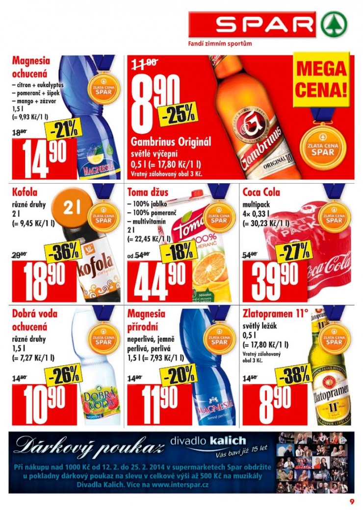 leták Interspar nabídka Spar od 12.2.2014 strana 1 leták Interspar nabídka Spar od 12.2.2014 strana 1