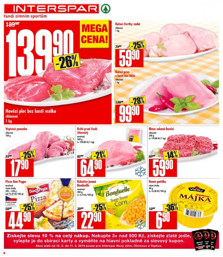 leták Interspar Akční nabídka od 12.2.2014 strana 1 leták Interspar Akční nabídka od 12.2.2014 strana 1