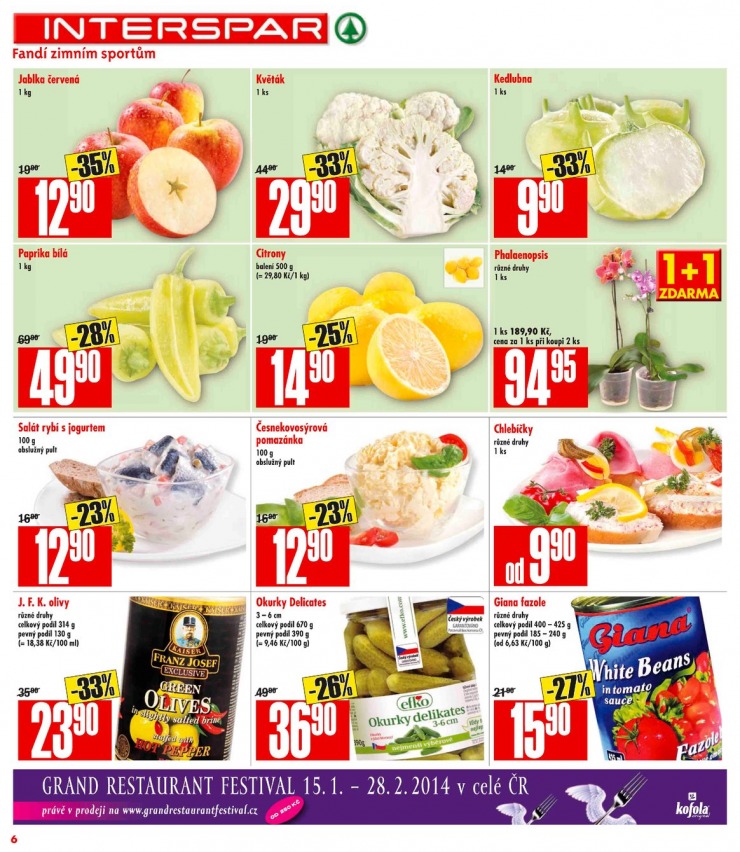 leták Interspar Akční nabídka od 12.2.2014 strana 1 leták Interspar Akční nabídka od 12.2.2014 strana 1