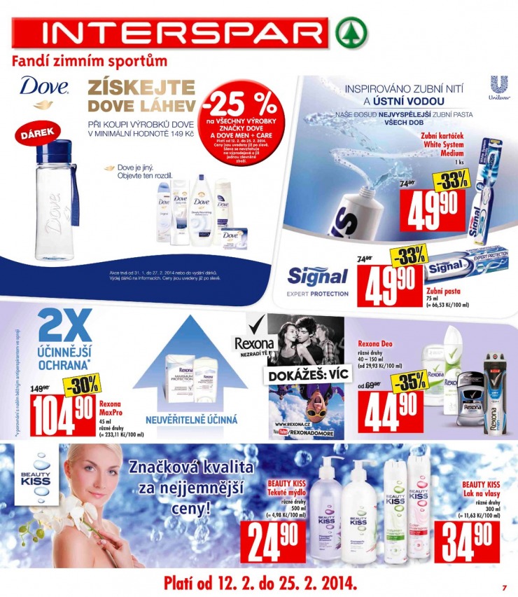 leták Interspar Akční nabídka od 12.2.2014 strana 1 leták Interspar Akční nabídka od 12.2.2014 strana 1