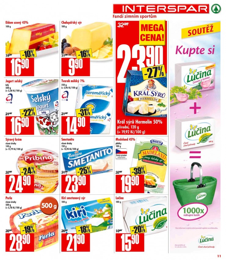 leták Interspar Akční nabídka od 12.2.2014 strana 1 leták Interspar Akční nabídka od 12.2.2014 strana 1