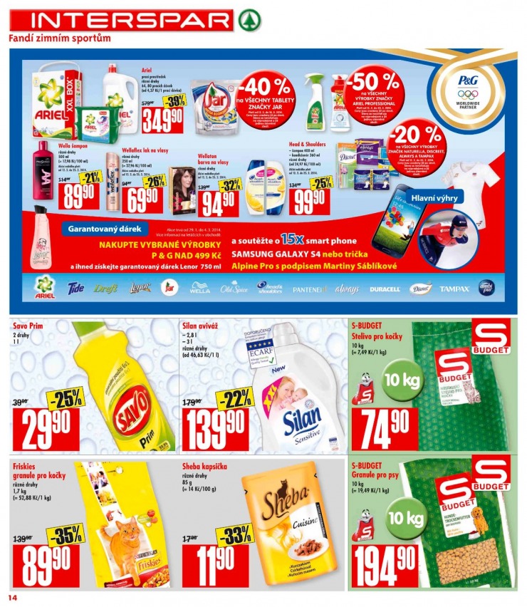 leták Interspar Akční nabídka od 12.2.2014 strana 1 leták Interspar Akční nabídka od 12.2.2014 strana 1