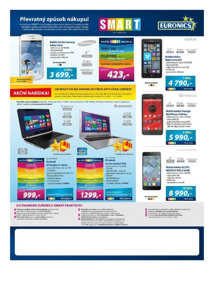 leták Euronics Aktuální leták od 12.2.2014 strana 1 leták Euronics Aktuální leták od 12.2.2014 strana 1