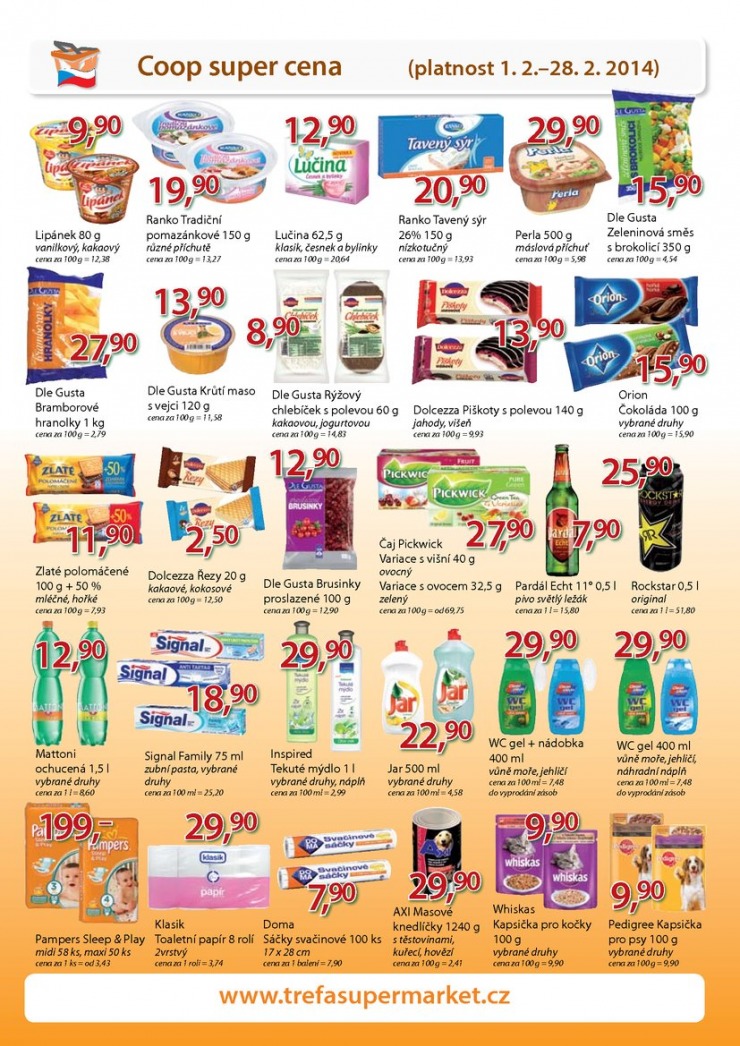 leták COOP Trefa od 12.2.2014 strana 1 leták COOP Trefa od 12.2.2014 strana 1