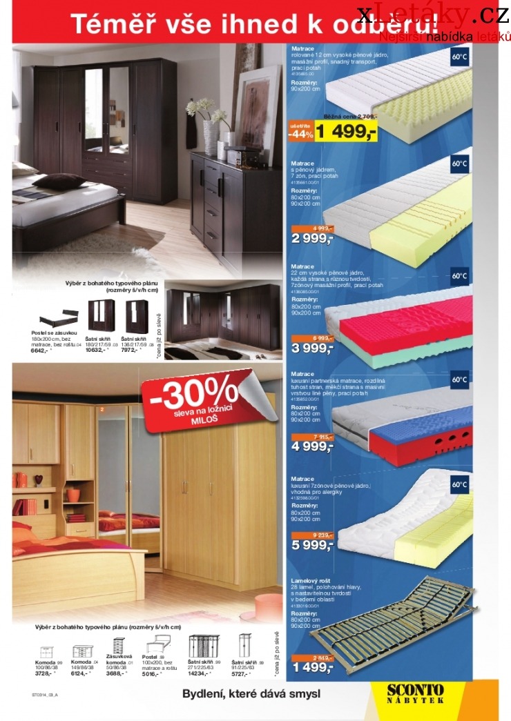 leták Sconto nábytek leták strana 1 leták Sconto nábytek leták strana 1