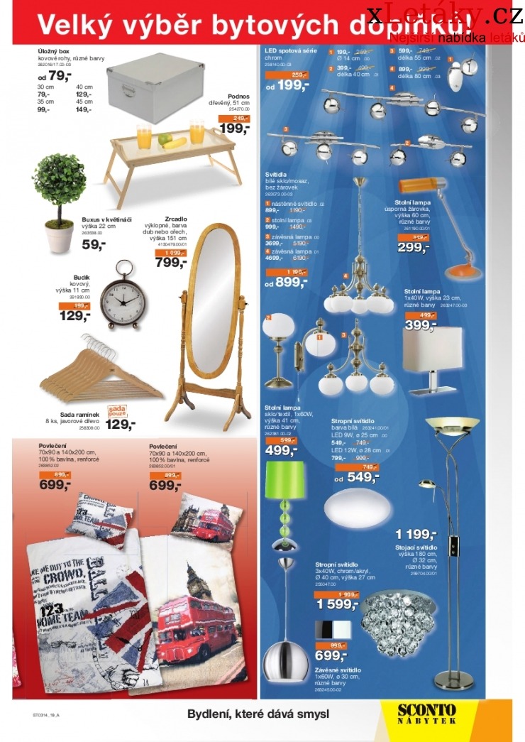 leták Sconto nábytek leták strana 1 leták Sconto nábytek leták strana 1