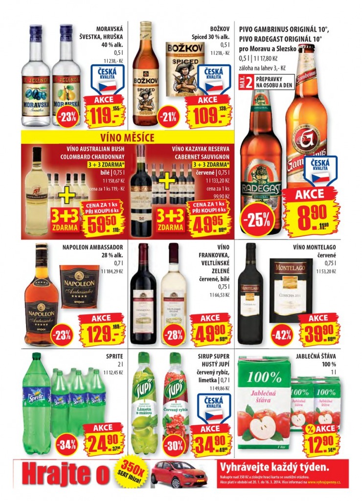 let�k Penny Aktu�ln� nab�dka od 17.2.2014 strana 1