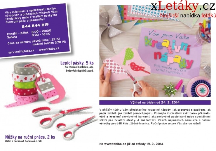 leták Tchibo leták strana 1 leták Tchibo leták strana 1