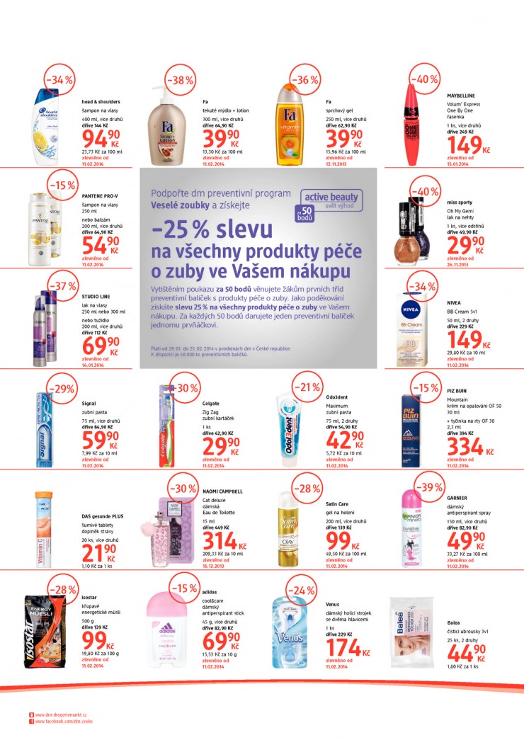 leták DM drogerie Journal expres od 12.2.2014 strana 1 leták DM drogerie Journal expres od 12.2.2014 strana 1