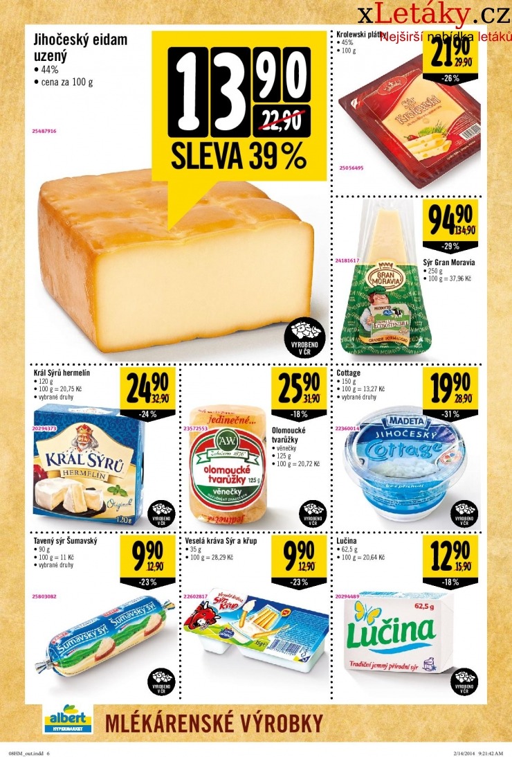 leták Albert hypermarket leták strana 1 leták Albert hypermarket leták strana 1