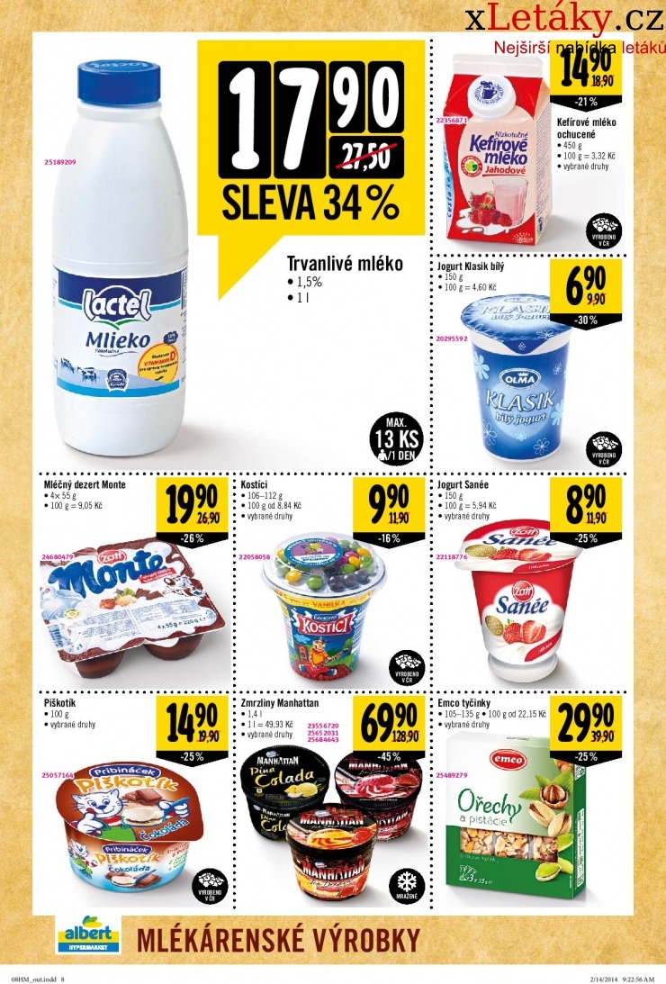 leták Albert hypermarket leták strana 1 leták Albert hypermarket leták strana 1