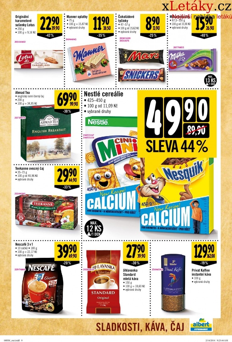 leták Albert hypermarket leták strana 1 leták Albert hypermarket leták strana 1