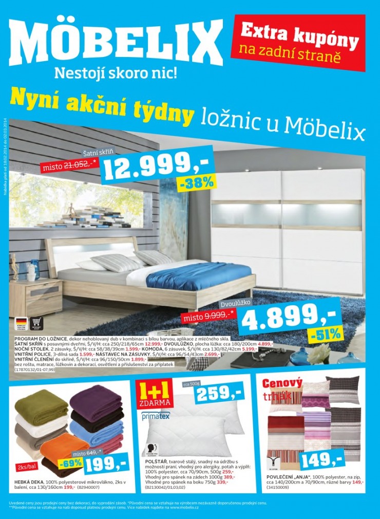 letk Mobelix Aktuln prospekt od 17.2.2014 strana 1