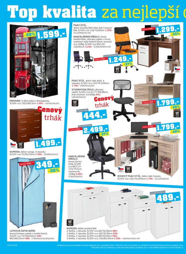 let�k Mobelix Aktu�ln� prospekt od 17.2.2014 strana 1