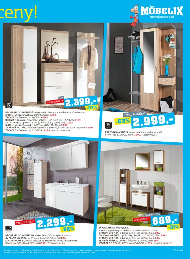 let�k Mobelix Aktu�ln� prospekt od 17.2.2014 strana 1