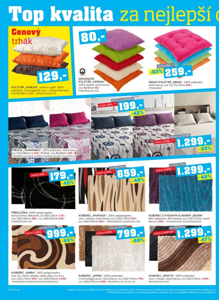 let�k Mobelix Aktu�ln� prospekt od 17.2.2014 strana 1