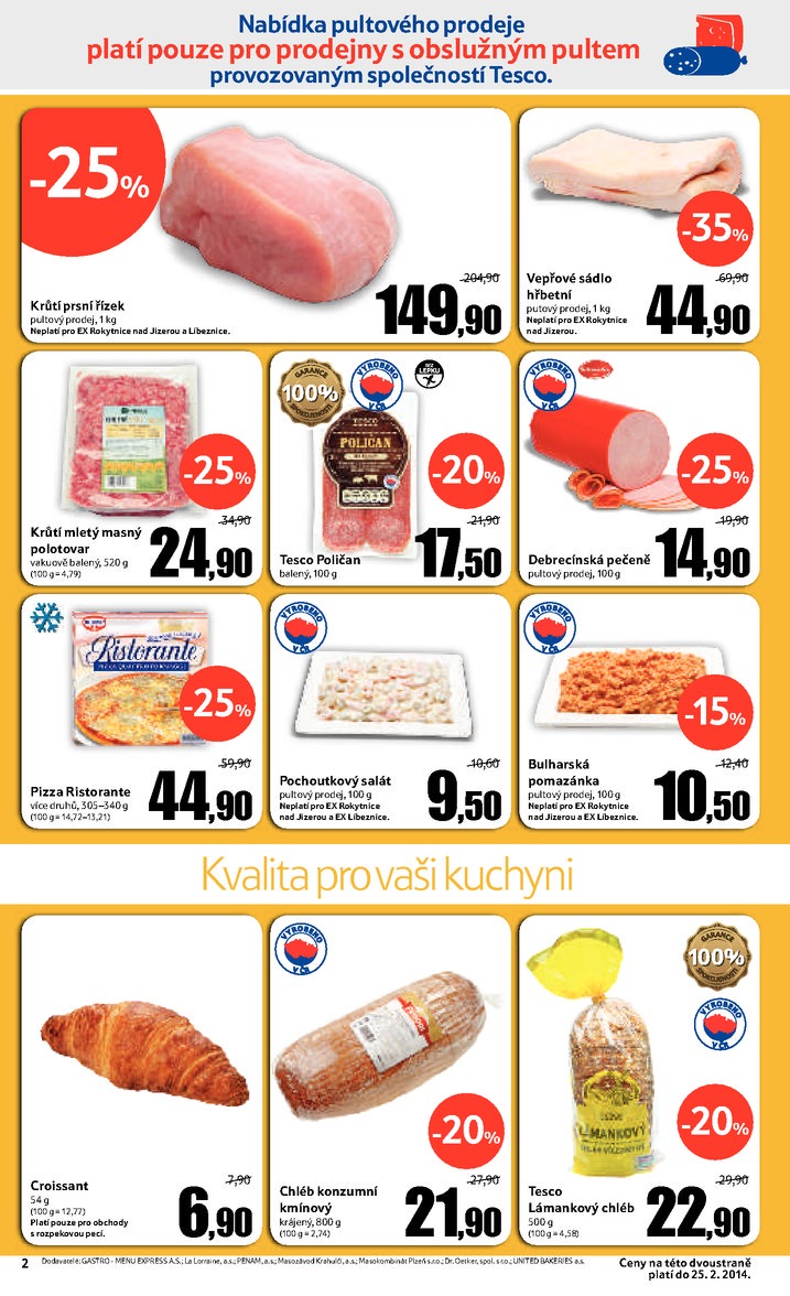 leták Tesco Expres obchody od 19.2.2014 strana 1 leták Tesco Expres obchody od 19.2.2014 strana 1