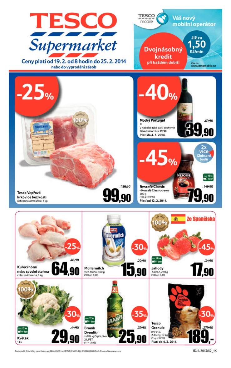 letk Tesco supermarkety od 19.2.2014 strana 1