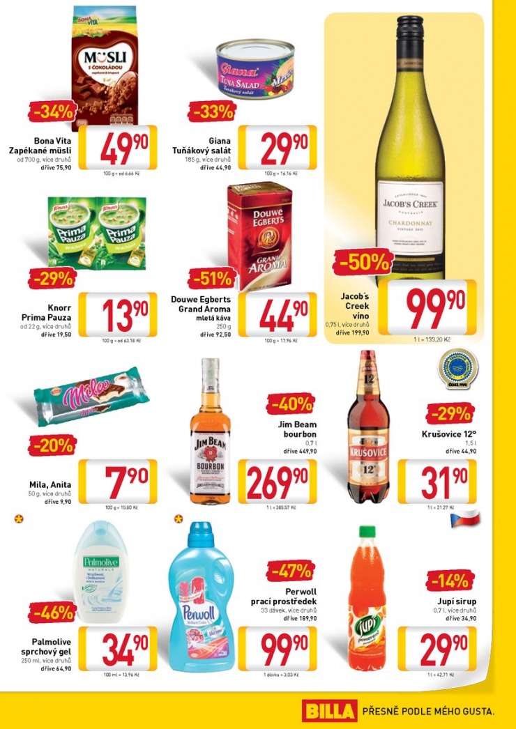leták Billa velký od 19.2.2014 strana 1 leták Billa velký od 19.2.2014 strana 1