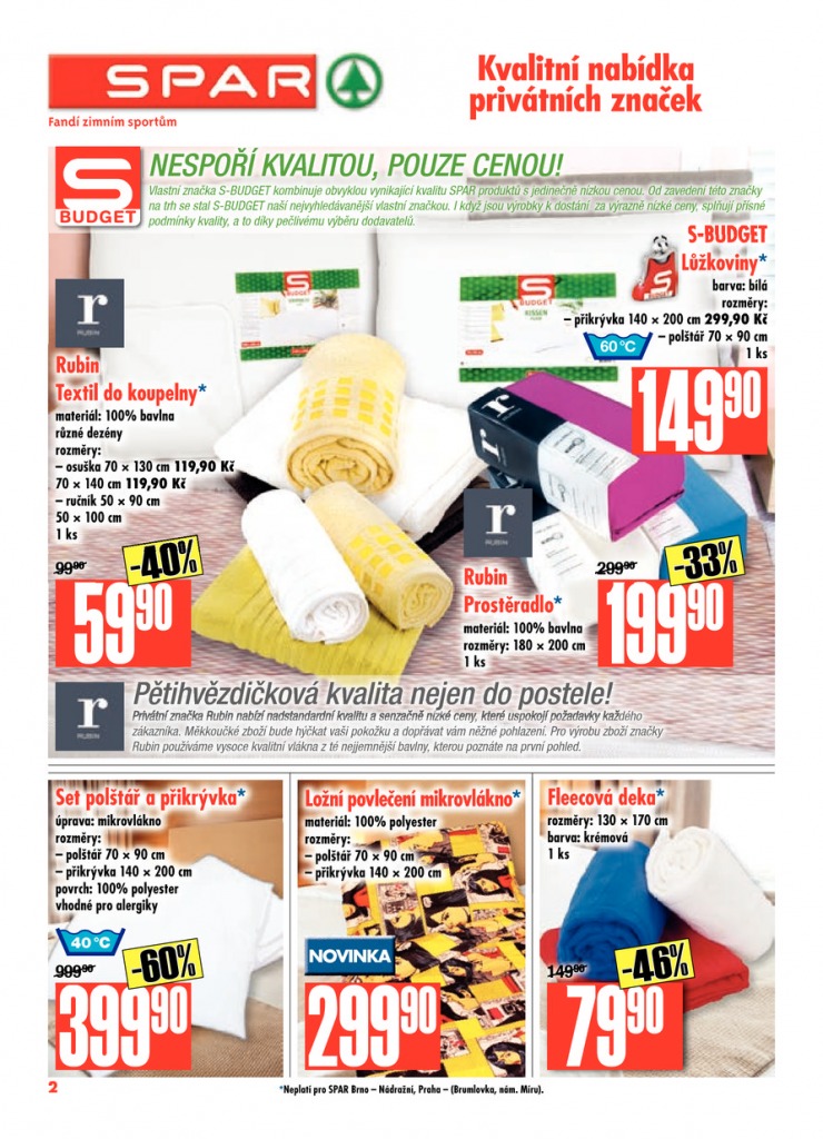 letk Interspar nabdka Spar od 19.2.2014 strana 1