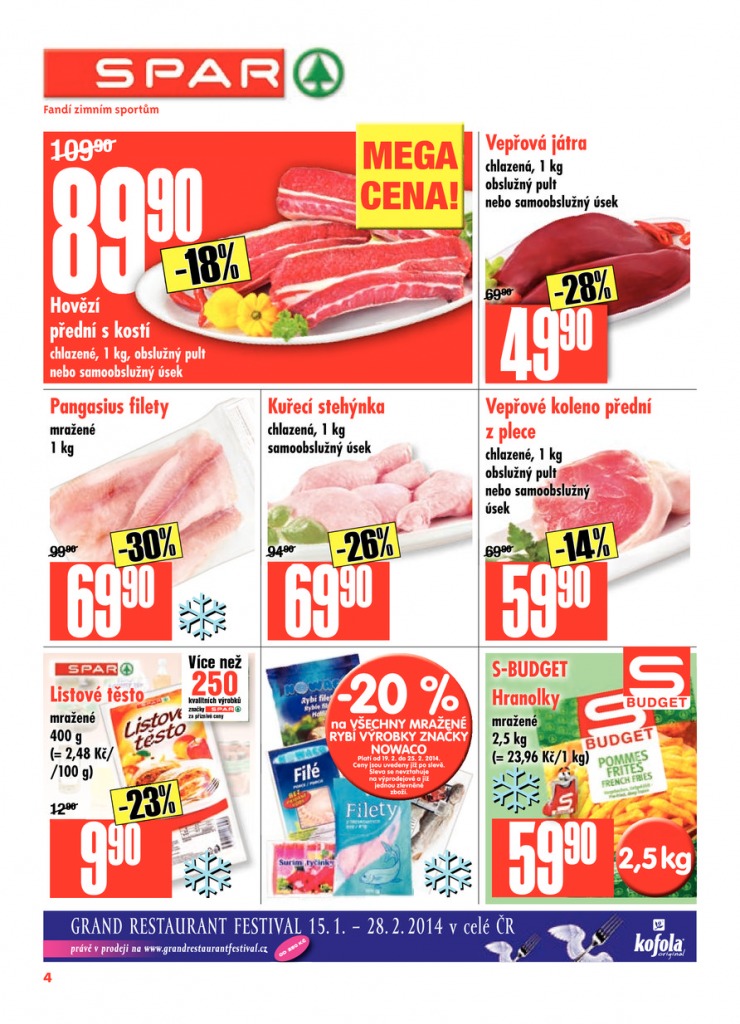 leták Interspar nabídka Spar od 19.2.2014 strana 1 leták Interspar nabídka Spar od 19.2.2014 strana 1