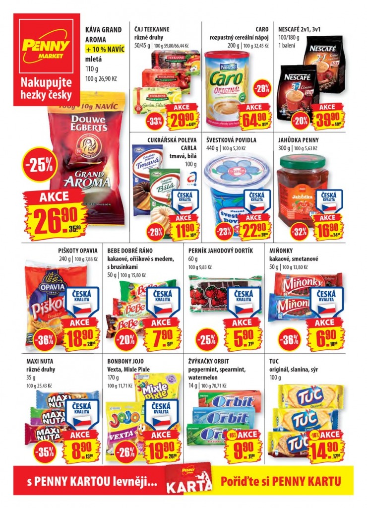 let�k Penny Aktu�ln� nab�dka od 24.2.2014 strana 1