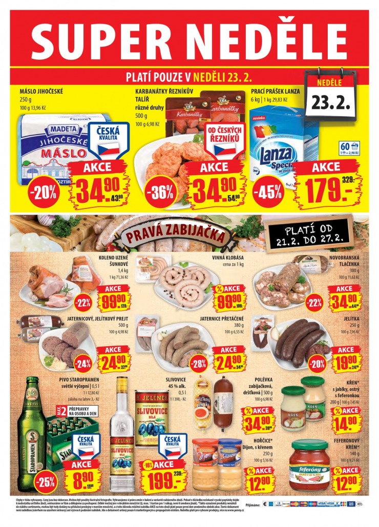 leták Penny Aktuální nabídka od 21.2.2014 strana 1 leták Penny Aktuální nabídka od 21.2.2014 strana 1