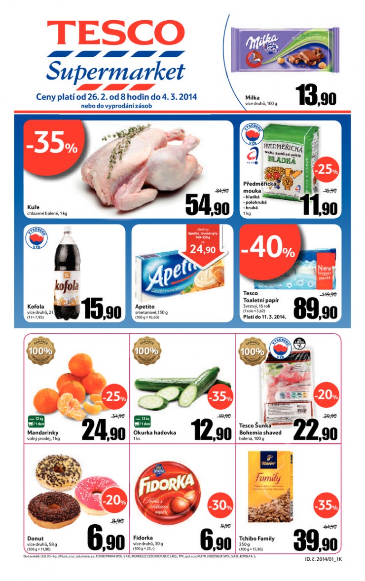 letk Tesco supermarkety od 26.2.2014 strana 1