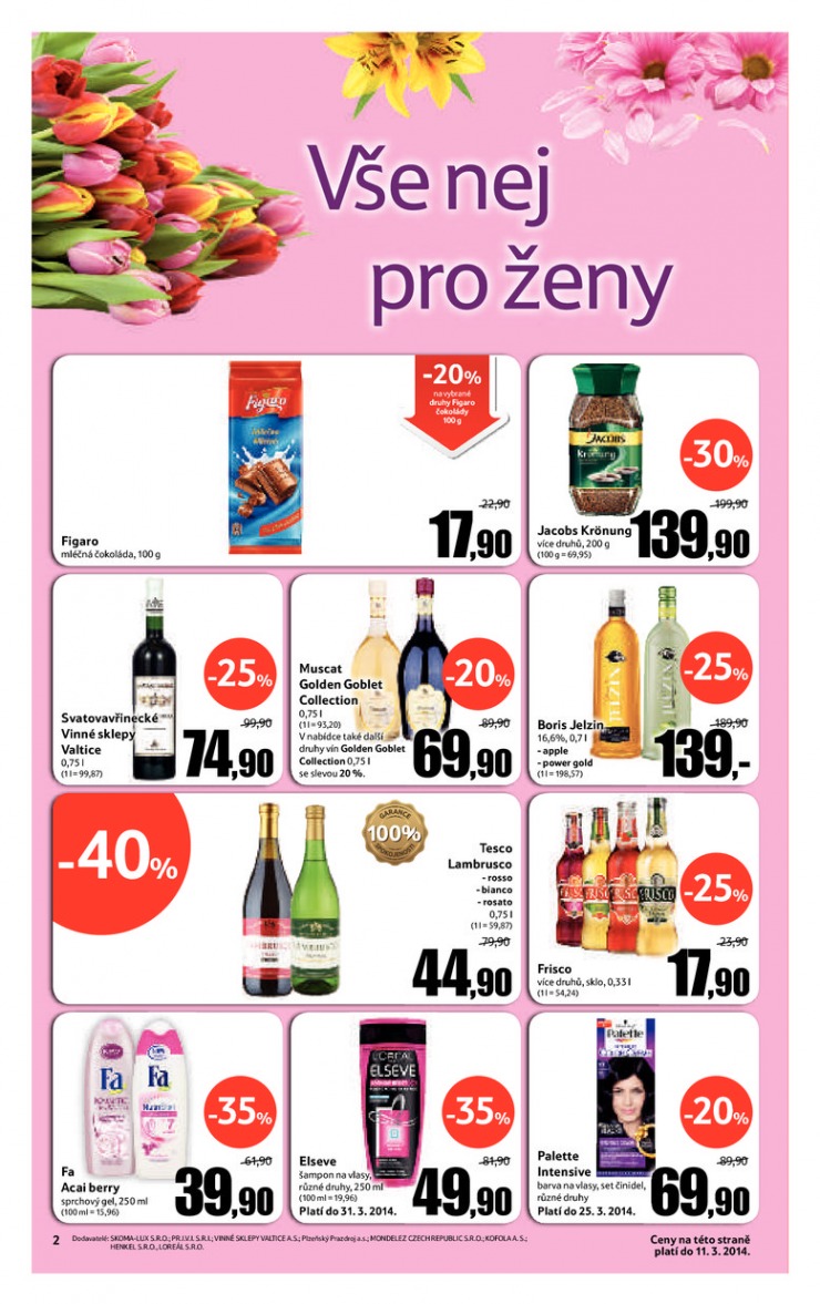 leták Tesco supermarkety od 26.2.2014 strana 1 leták Tesco supermarkety od 26.2.2014 strana 1