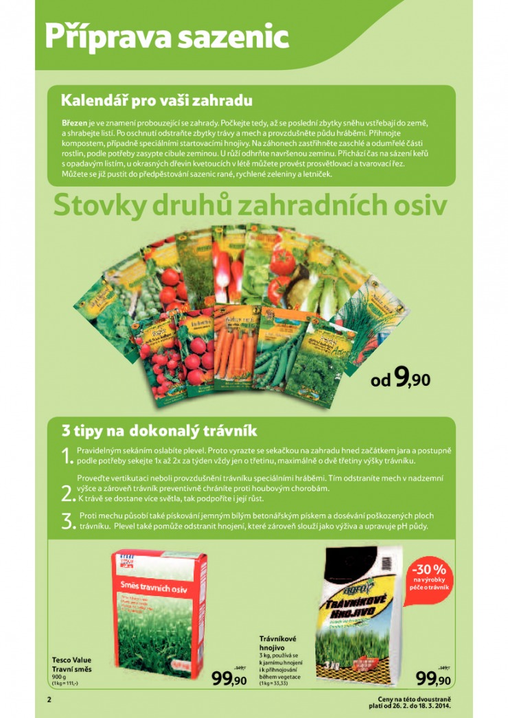 leták Tesco Jarní katalog od 26.2.2014 strana 1 leták Tesco Jarní katalog od 26.2.2014 strana 1