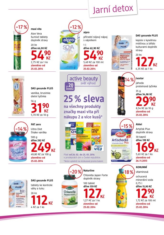 leták DM drogerie Journal 2. část od 26.2.2014 strana 1 leták DM drogerie Journal 2. část od 26.2.2014 strana 1