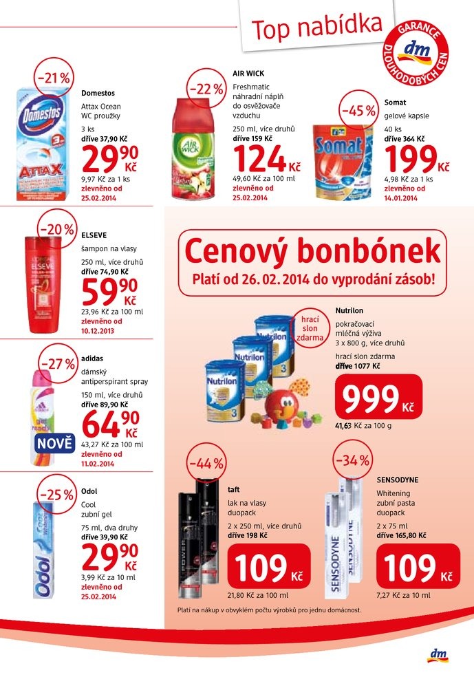 let�k DM drogerie Journal 2. ��st od 26.2.2014 strana 1