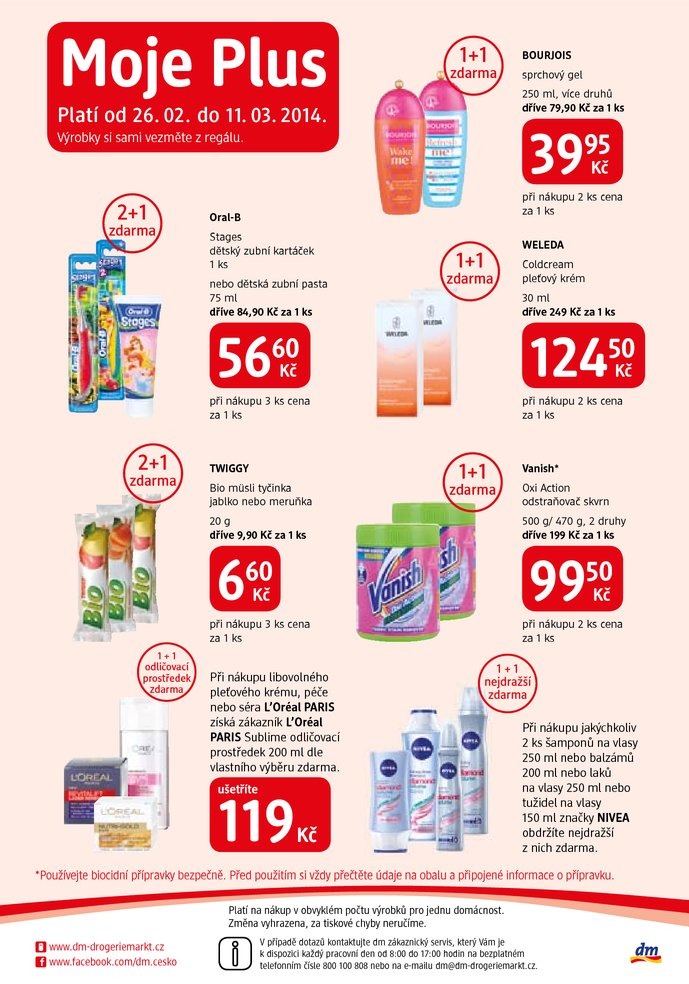 leták DM drogerie Journal 2. část od 26.2.2014 strana 1 leták DM drogerie Journal 2. část od 26.2.2014 strana 1