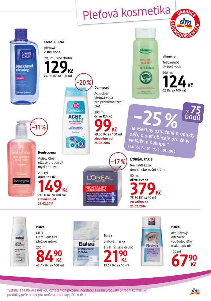 leták DM drogerie Journal od 26.2.2014 strana 1 leták DM drogerie Journal od 26.2.2014 strana 1