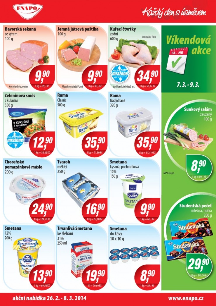 leták Enapo Akční leták od 26.2.2014 strana 1 leták Enapo Akční leták od 26.2.2014 strana 1