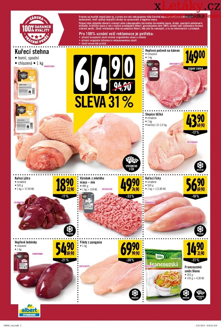 leták Albert hypermarket leták strana 1 leták Albert hypermarket leták strana 1