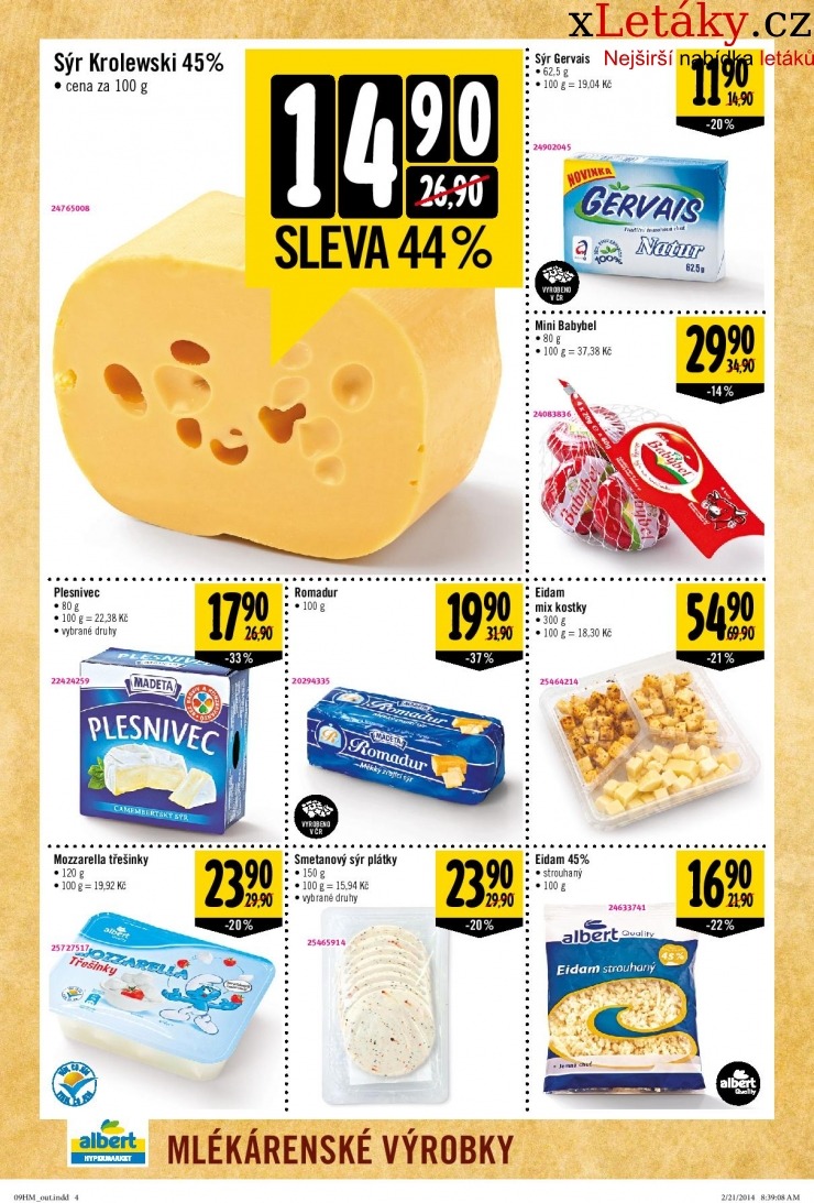 let�k Albert hypermarket let�k strana 1