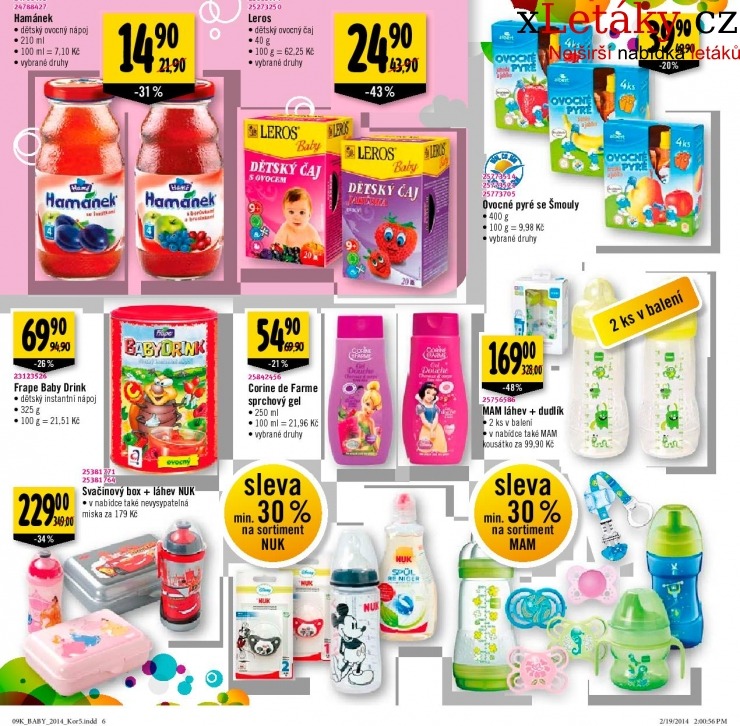 leták Albert hypermarket BABY leták strana 1 leták Albert hypermarket BABY leták strana 1