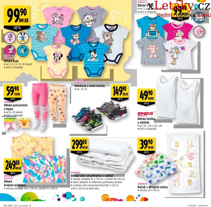leták Albert hypermarket BABY leták strana 1 leták Albert hypermarket BABY leták strana 1