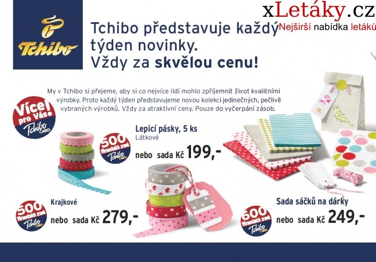 leták Tchibo leták strana 1 leták Tchibo leták strana 1