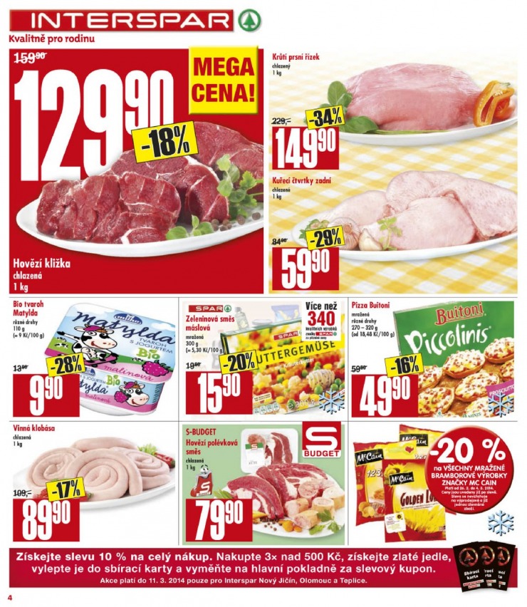 leták Interspar Akční nabídka od 26.2.2014 strana 1 leták Interspar Akční nabídka od 26.2.2014 strana 1