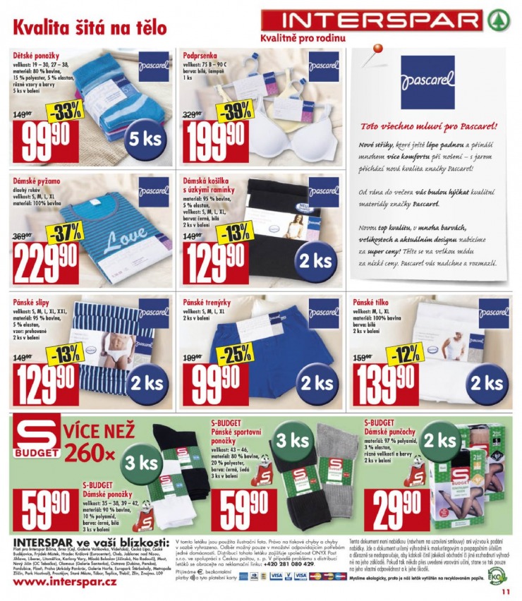 leták Interspar Akční nabídka od 26.2.2014 strana 1 leták Interspar Akční nabídka od 26.2.2014 strana 1