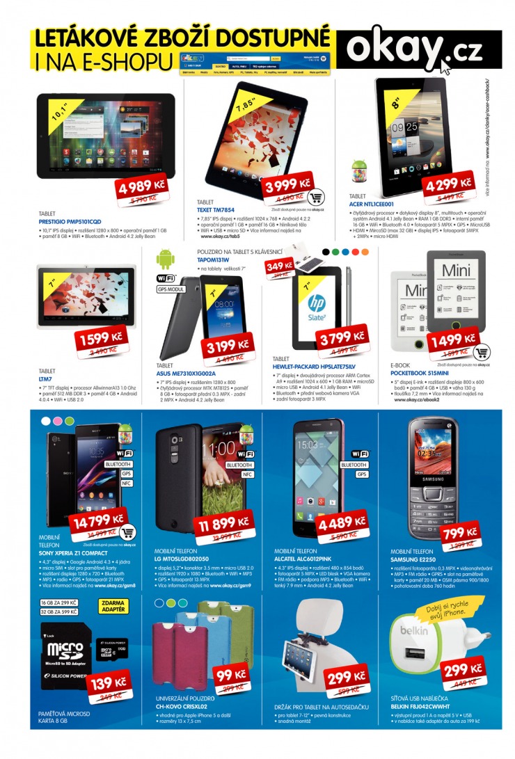 leták Okay Aktuální leták od 26.2.2014 strana 1 leták Okay Aktuální leták od 26.2.2014 strana 1