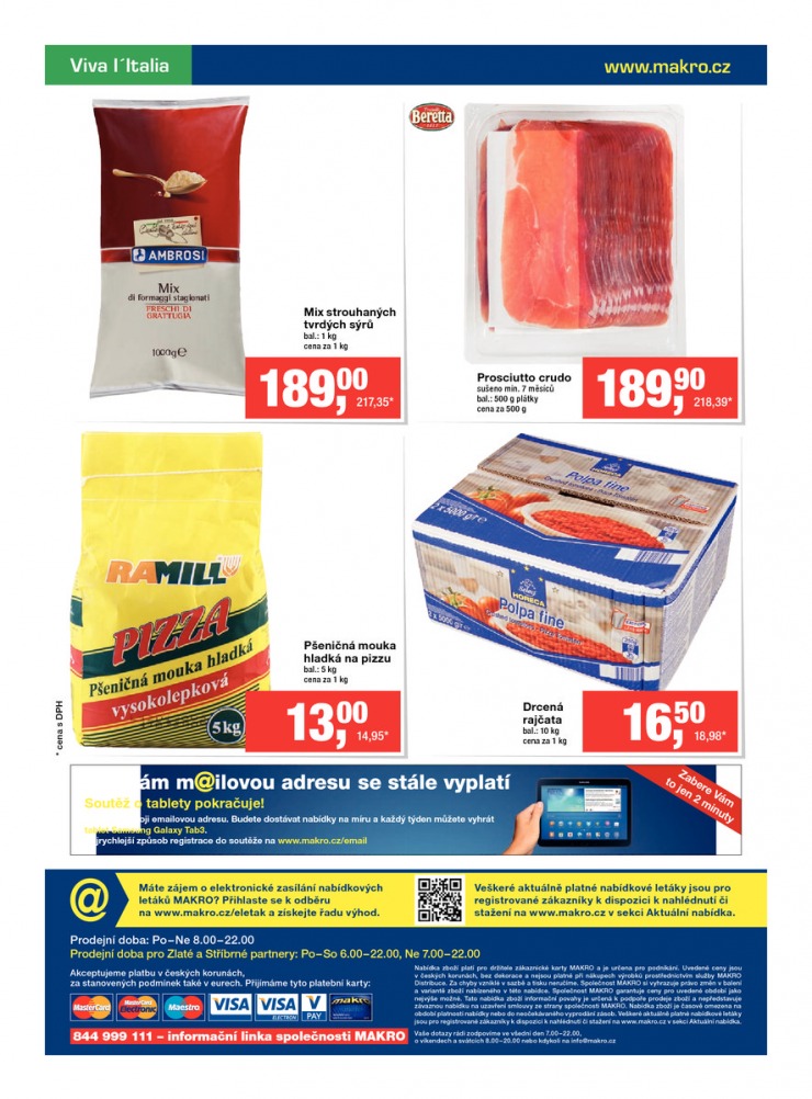 leták Makro Viva IItália od 26.2.2014 strana 1 leták Makro Viva IItália od 26.2.2014 strana 1