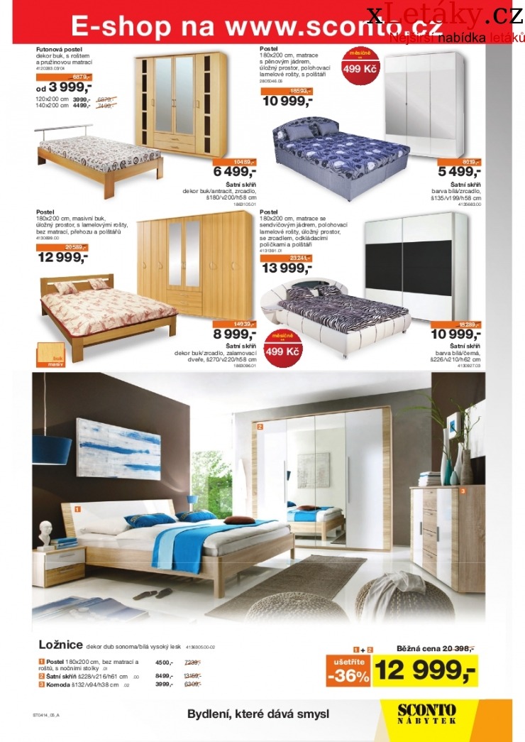 leták Sconto nábytek leták strana 1 leták Sconto nábytek leták strana 1