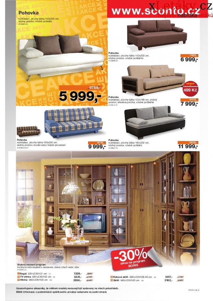 leták Sconto nábytek leták strana 1 leták Sconto nábytek leták strana 1