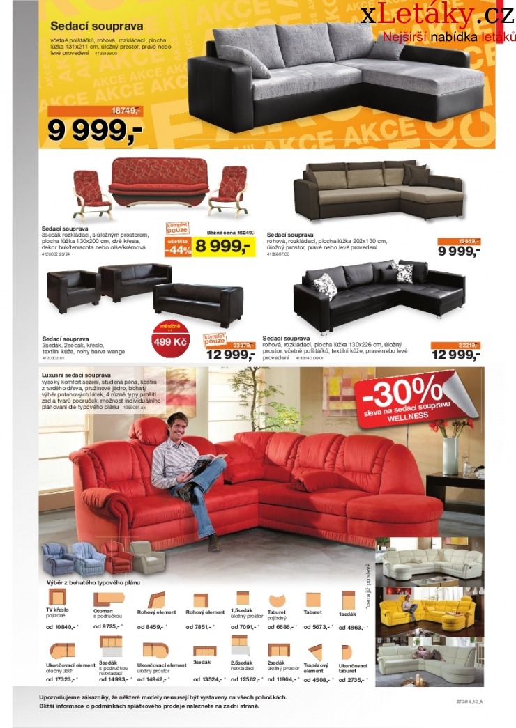 leták Sconto nábytek leták strana 1 leták Sconto nábytek leták strana 1