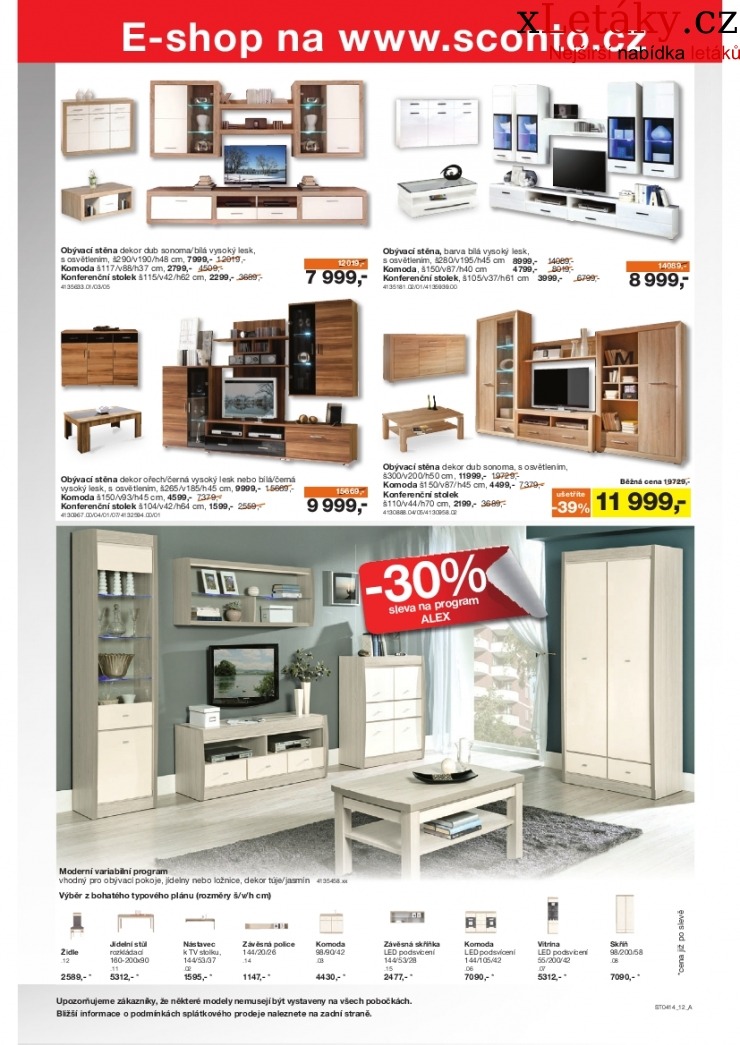 leták Sconto nábytek leták strana 1 leták Sconto nábytek leták strana 1