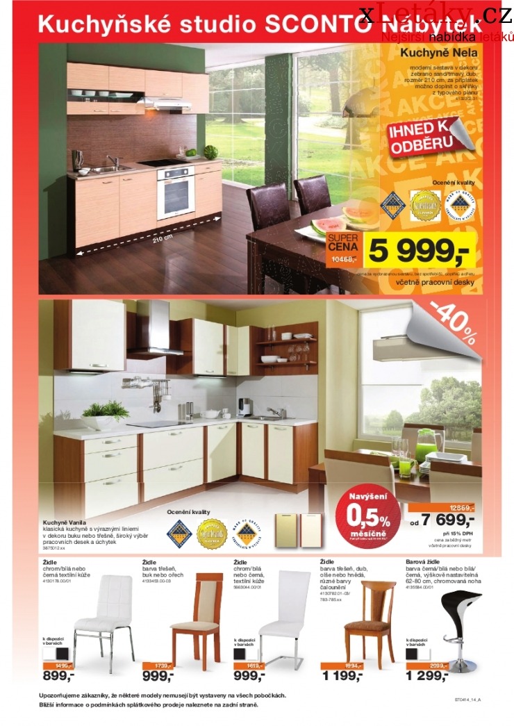 leták Sconto nábytek leták strana 1 leták Sconto nábytek leták strana 1