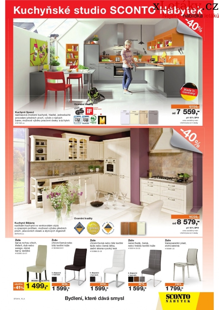 leták Sconto nábytek leták strana 1 leták Sconto nábytek leták strana 1
